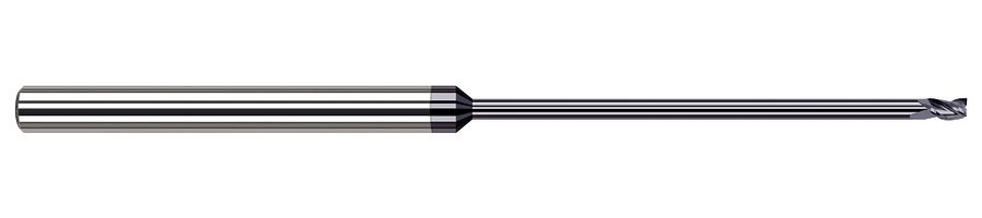 Picture of Harvey Tool 969693-C3 .093 Dia Carbide Stb FL 22x RCH EM, AlTiN End Mill Standard Flute Standard Helix Carbide AlTiN Single End Square Sharp